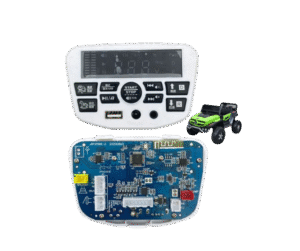 black and white music panel suitable all rideon jeep car