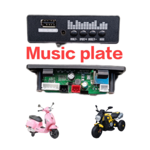 music plate Scooty
